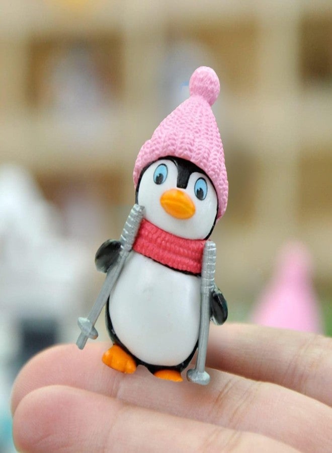 مجموعة VAYINATO® من قطعتين (حورية بحر وبطريق واحد) ألعاب راتنجية مصغرة لطيفة لتزيين أحواض السمك، والمكتب، وأحواض النباتات، والكعك، والديكورات الداخلية التي يمكنك صنعها بنفسك | لون ونمط عشوائي - Image 5