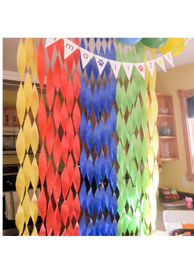 ورق كريب مطوي مفرد مقاس 50 سم × 120 سم لون أحمر - Image 3