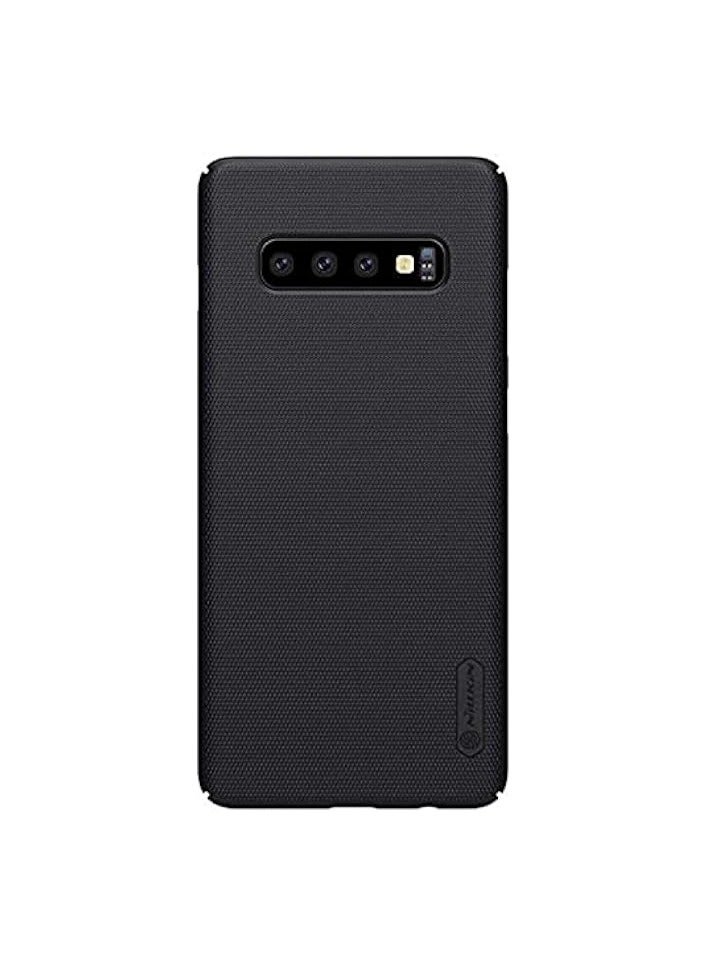 Nillkin Galaxy S10+ / S10 Plus Mobile Cover Super Frosted Hard Shield Phone Case - Black - Image 1