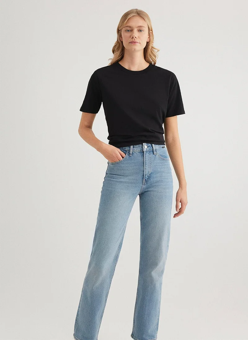 MAVI Black Basic Top