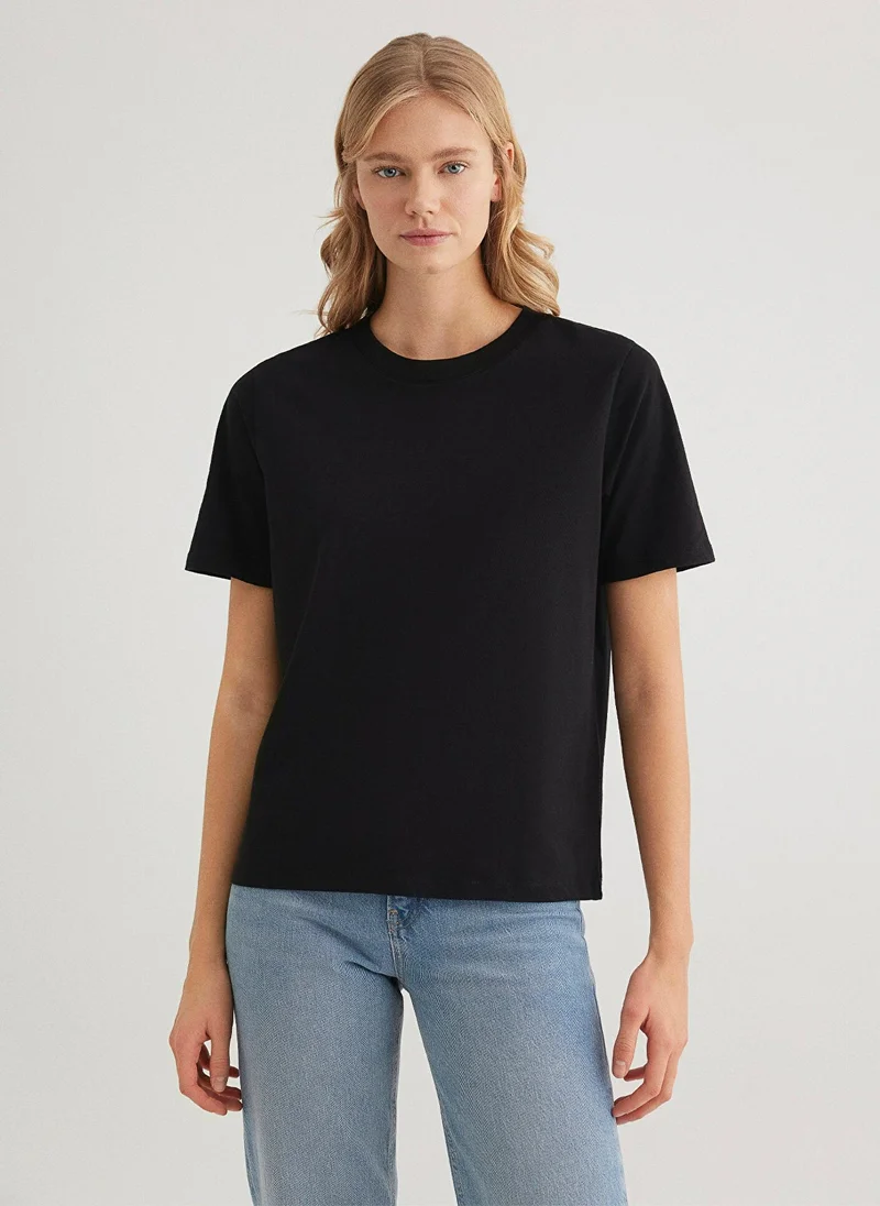 MAVI Black Basic Top