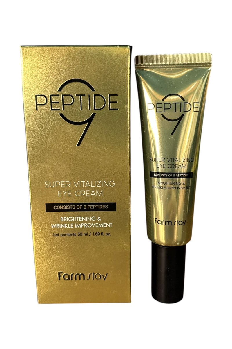 Farm Stay FARMSTAY PEPTIDE9 SUPER VITALIZING EYE CREAM