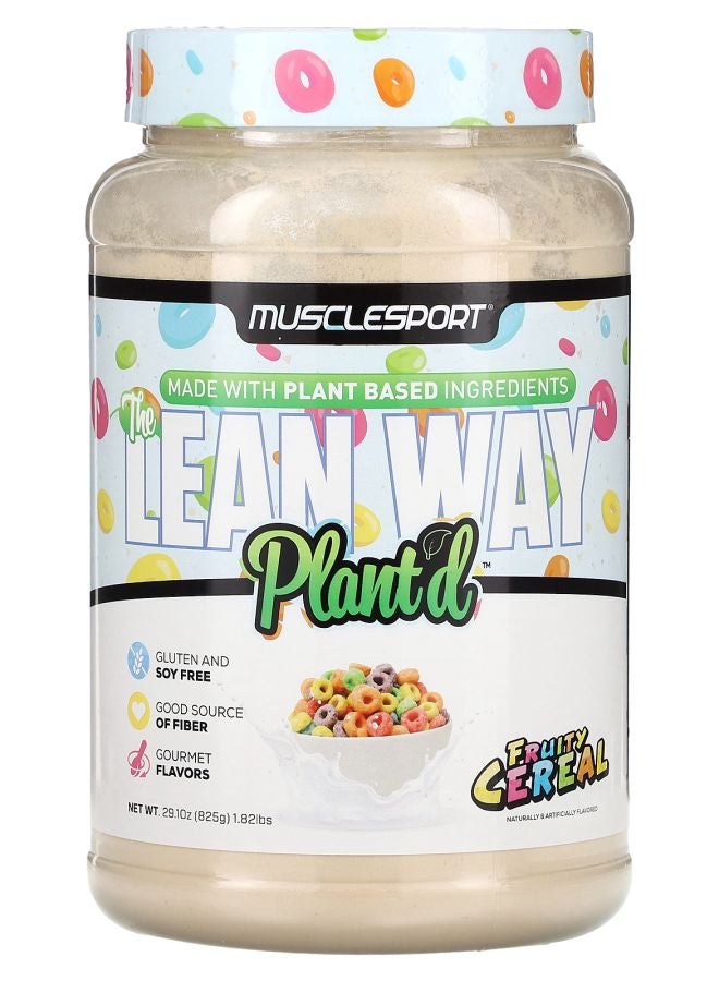 MUSCLESPORT The Lean Way Plant'd Fruity Cereal 29.10 oz (825 g)