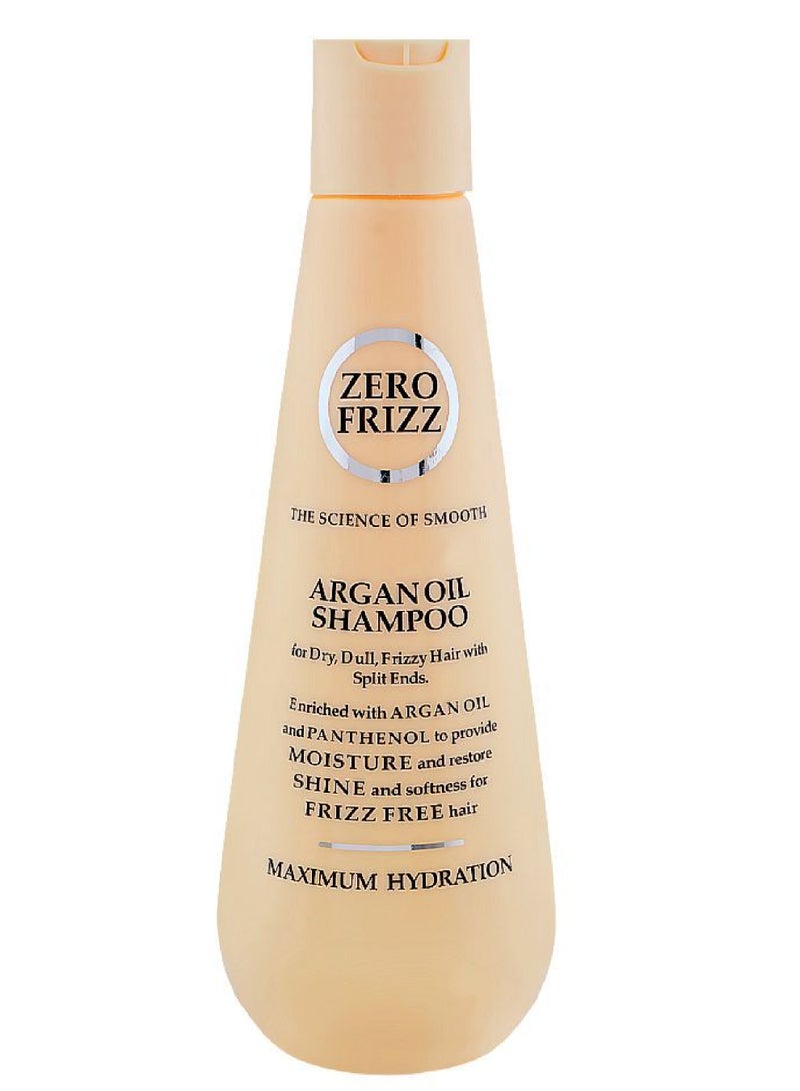 ZERO FRIZZ ARGAN OIL SHAMPOO 355ML