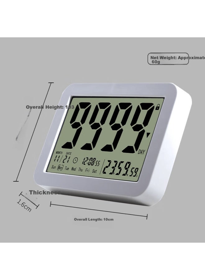Hense Creative Clock Day Timer High School Exam Countdown Magnetic Student Children's Desktop Clock Ht07 Back To School Season - Image 4