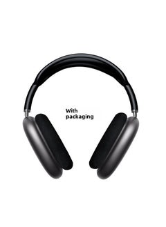 Huaqiang North MAX Headset Wireless Bluetooth Headset Suitable for Apple Android Noise Reduction Transparent Cross-border Explosions Black belt packaging