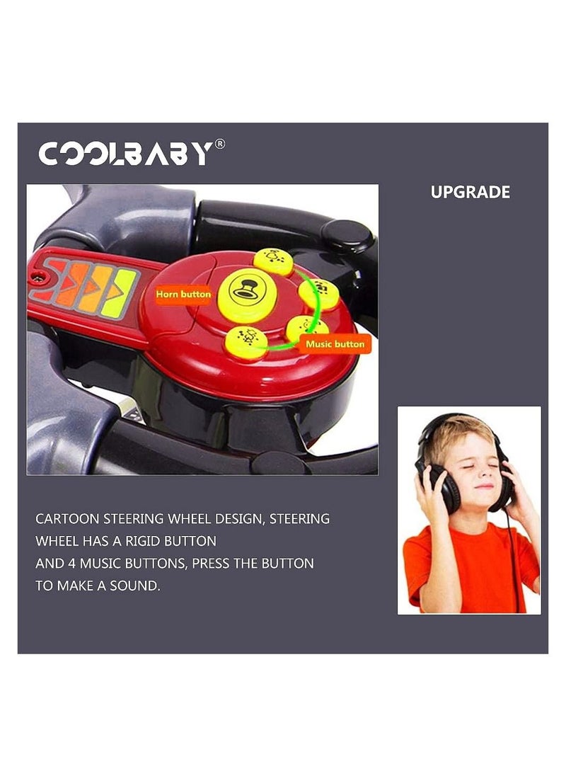 3 IN 1 Activity Ride-On for Unisex - Red - pzsku/Z4D9CACF157E4C67EE45FZ/45/_/1693900173/c5edb6d2-45da-4249-891e-5742dac6534a