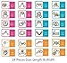 Yungteng 24 Pieces Metal Wire Puzzles IQ Toys Brain Teaser Magic Trick Toy IQ Test Mind Game Toys Metal Wire Logic Puzzles Metal IQ Puzzle for Children and Adults by Silver - Image 2