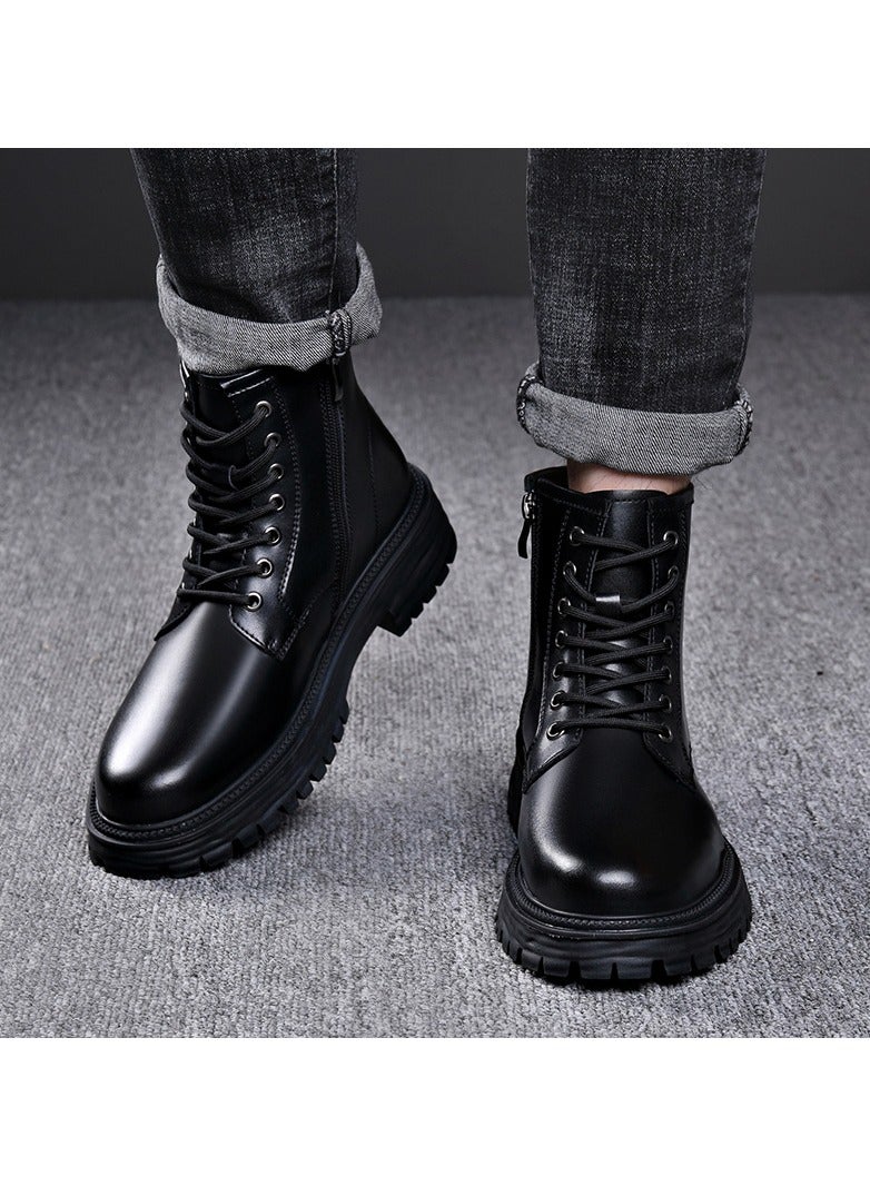 KUYING New Fashion Men's Martin Boots - Image 3
