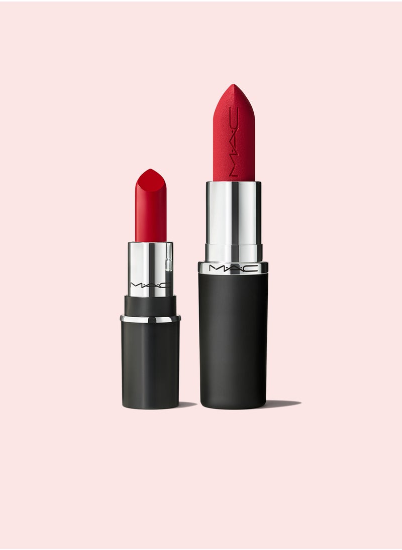 MAC Cosmetics - MACximal Matte Mini MAC Lipstick - Ruby Woo - Image 1