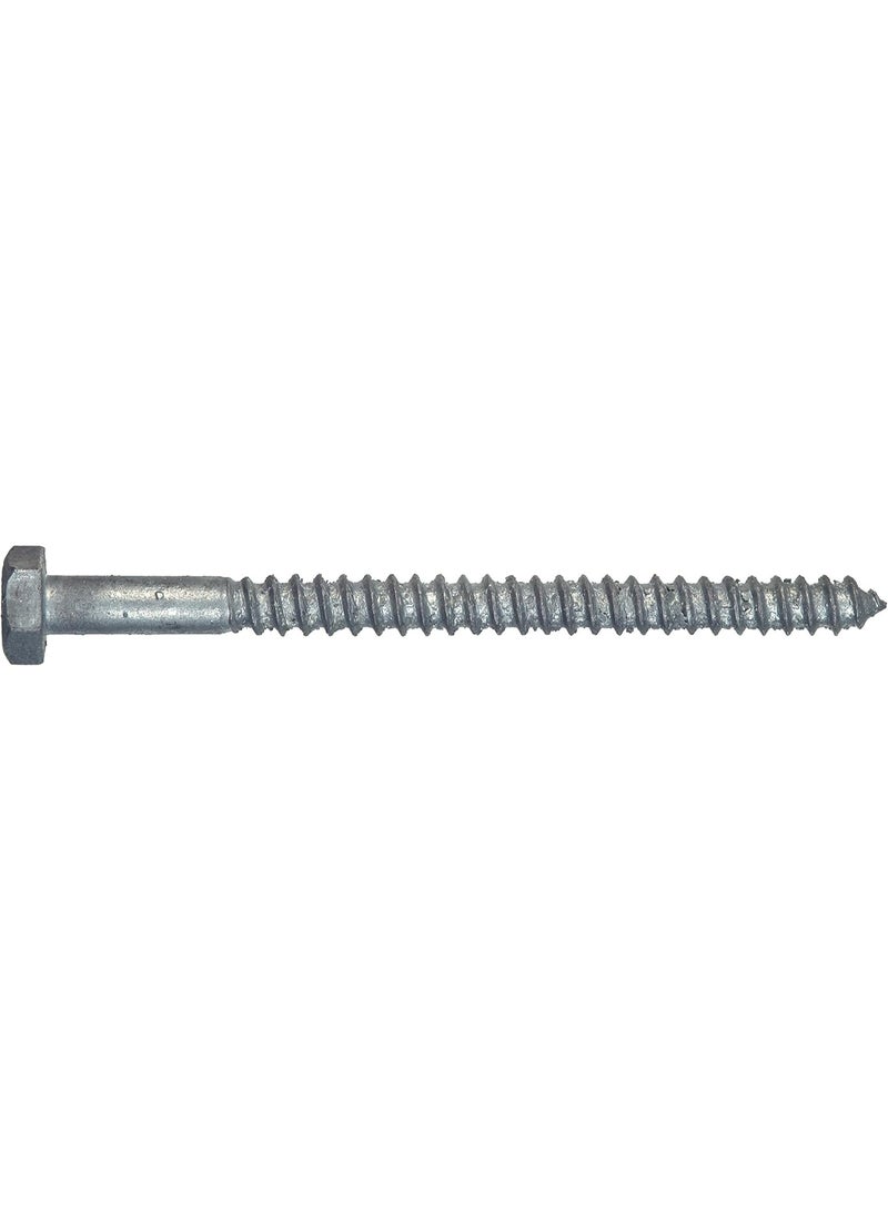 Hillman The Hillman Group 812080 Hot Dipped Galavanized Hex Lag Screw, 3/8 X 6-Inch, 50-Pack