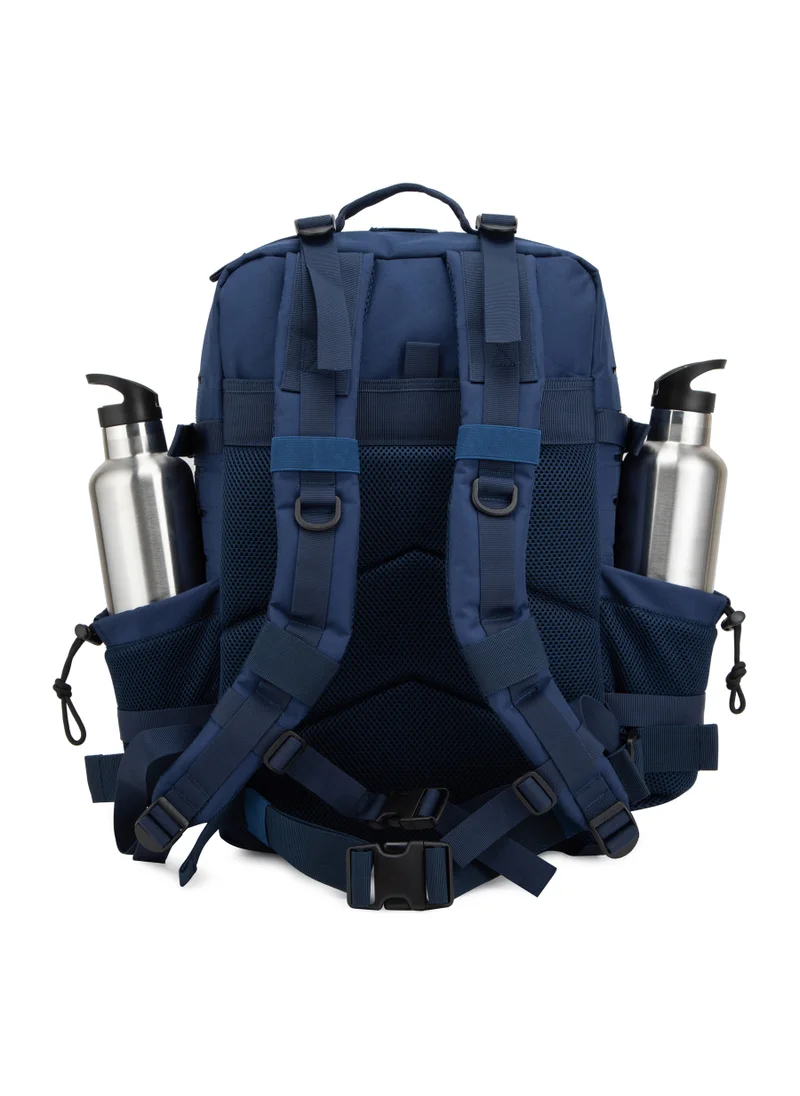 Built for Athletes LARGE GYM BACKPACK BUILT FOR ATHLETES NAVY WHITE