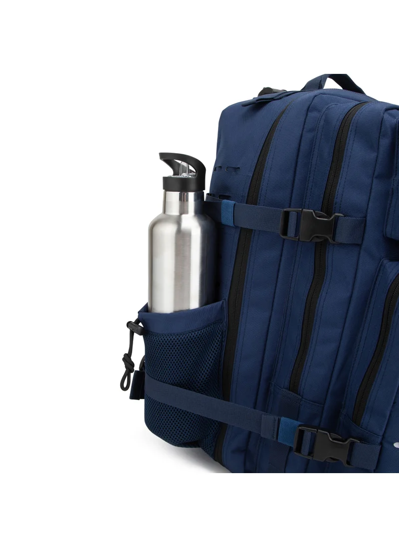 Built for Athletes LARGE GYM BACKPACK BUILT FOR ATHLETES NAVY WHITE