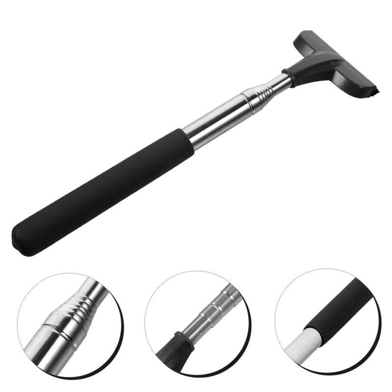 Black Telescopic Car Mirror Wiper For Efficient Water Removal And Fog Resistant Design - Image 4