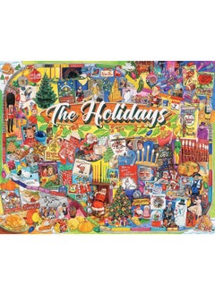 WHITE MOUNTAIN White Mountain Puzzles The Holidays - 1000 Piece Jigsaw Puzzle  - Image 1