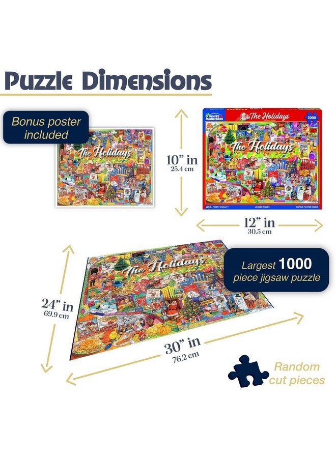وايت ماونتن ألغاز وايت ماونتن: العطلات - أحجية الصور المقطوعة المكونة من 1000 قطعة - Image 3