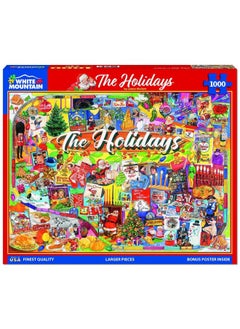 WHITE MOUNTAIN White Mountain Puzzles The Holidays - 1000 Piece Jigsaw Puzzle  - Image 2