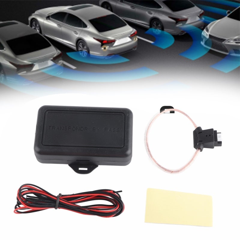 Car Immobilizer Bypass 12V Universal Module - Stable Performance Easy 2-Wire Installation Immobilizer Bypass Module for Most Chip Key Cars Remote Engine Start Car Alarm Support - Image 2