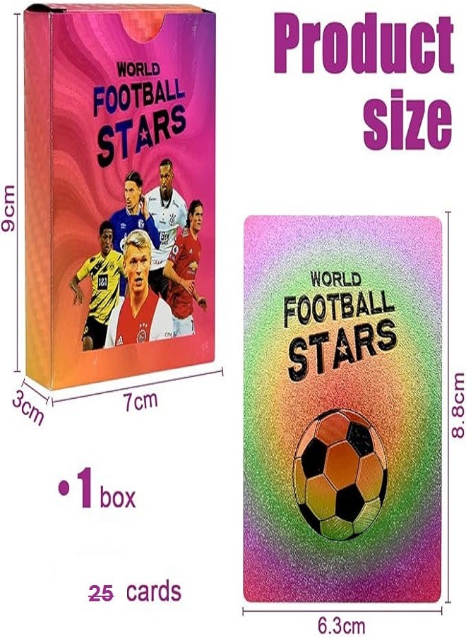 Rainbow Cards For Football Players, with 25 Special Cards, Including Special Cards Such as The Legendary  - Image 4