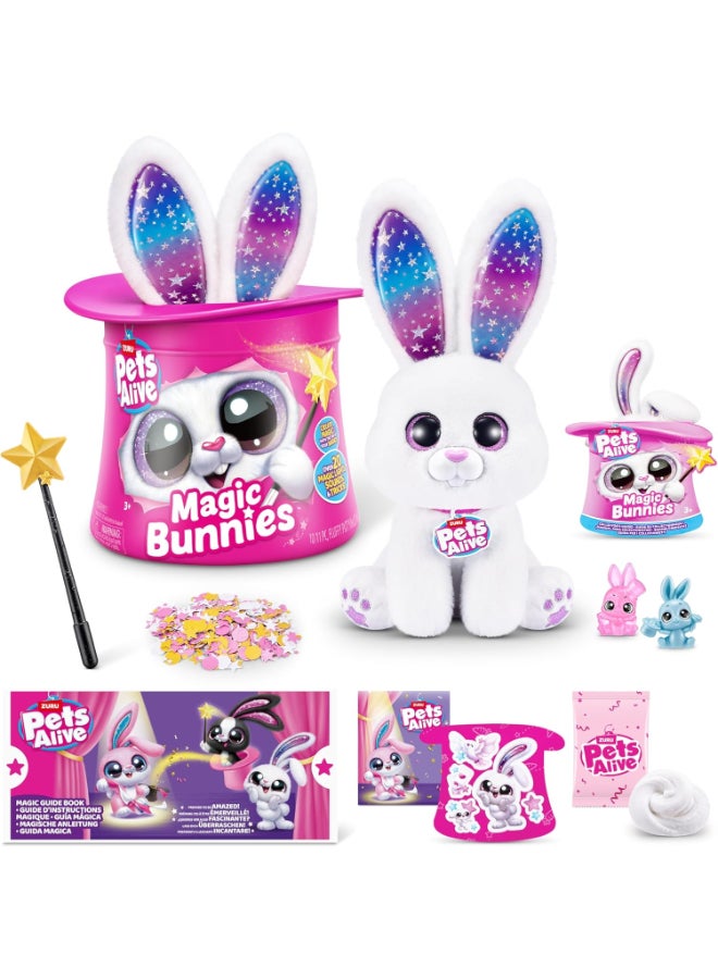 Pets Alive Magic Bunny WHITE by ZURU - Image 1