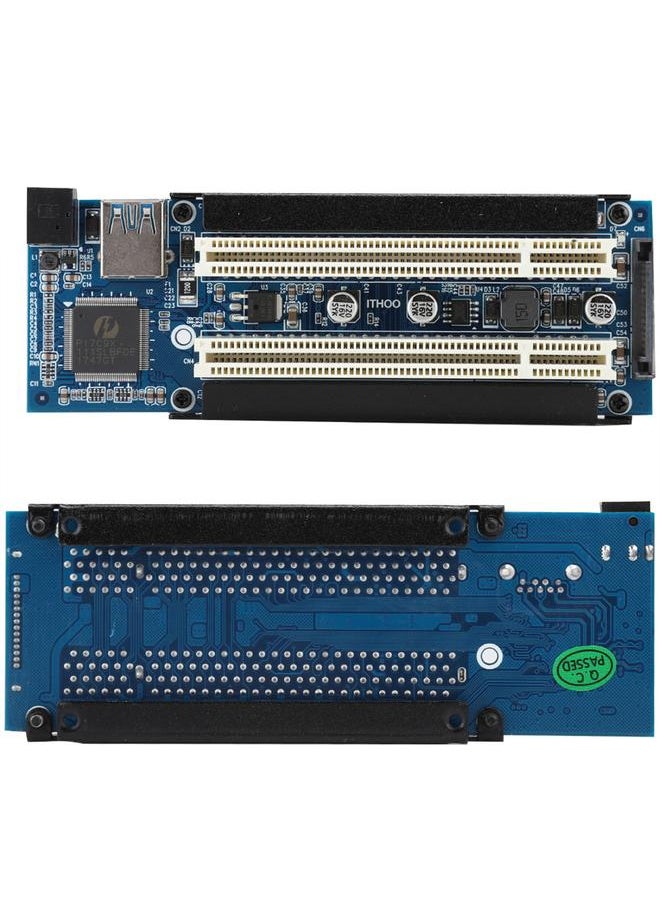Thoraya Dual Full Size Mini PCIe to PCI Slot Expansion Adapter External Capture Card  - Image 2