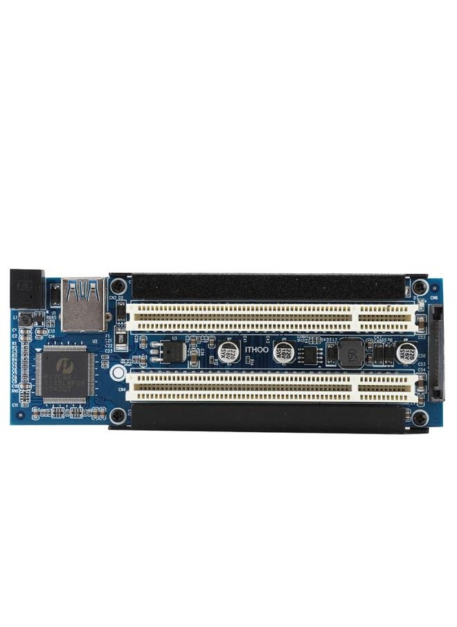 Thoraya Dual Full Size Mini PCIe to PCI Slot Expansion Adapter External Capture Card  - Image 5