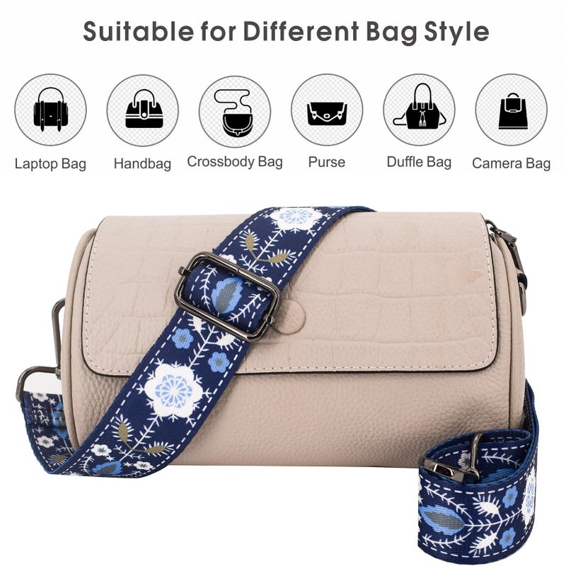 ROYGBCP Shoulder Straps Adjustable Purse Strap Replacement - Extra Long Crossbody Shoulder Strap for Women's Handbags - Image 3