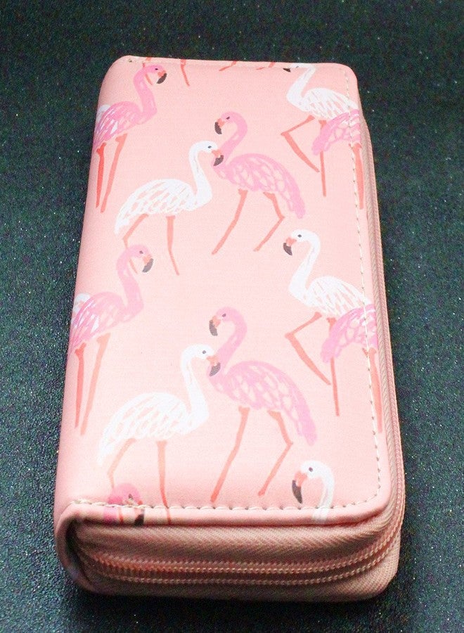 Timlee Cute Flamingo Wallets Long Purse For Girls Women Unicorn Zipper Wallet Christmas Gift(Flamingo Pink) - Image 5