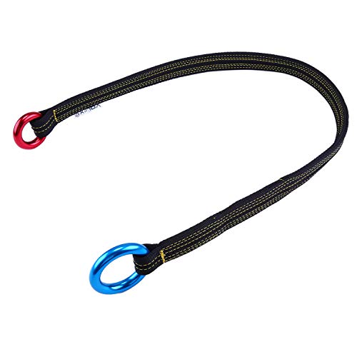 WILDKEN Tree Arborist Friction Saver Tree Climbing Cambium Saver Loop Belt Sling Retrievable Anchor 35.4 inch/43 inch - Image 1