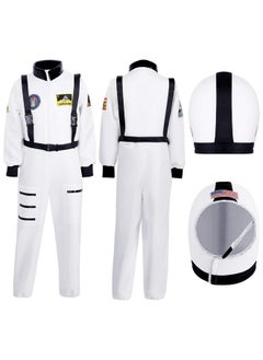Geyoga Astronaut Costumes For Kids Astronaut Dress Up Role Play With Astronaut Helmet For Birthday Theme Party (3-4T)  - Image 3