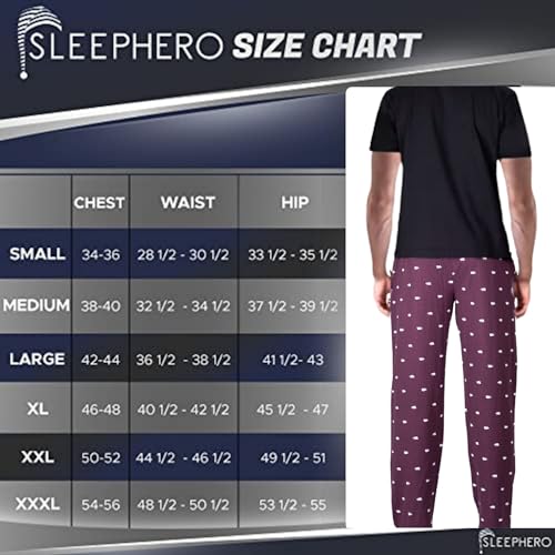 SLEEPHERO Men’s Pajama Set Pajamas For Men 2 Piece PJ Set with Cotton Knit Men Pajama Pants and Short Sleeve Crew Neck T-Shirt Polar Bear X-Large - Image 4