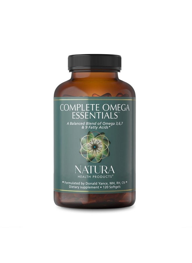 Natura Health Products Complete Omega Essentials Supplement - Balanced Blend of Omega 3, 6, 7, & 9 Fatty Acids - Featuring Fish Oil Concentrate, Borage Seed Oil, Sea Buckthorn Berry (120 softgels) - pzsku/Z4D9D1FF9E60E9AE08252Z/45/_/1735907523/e4681a80-93b7-4793-8627-df315f8771b6