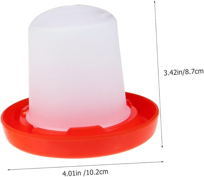 Automatic Chicken Water Feeder Poultry Waterer Durable Easy to Clean for Home Farm Use - Image 3