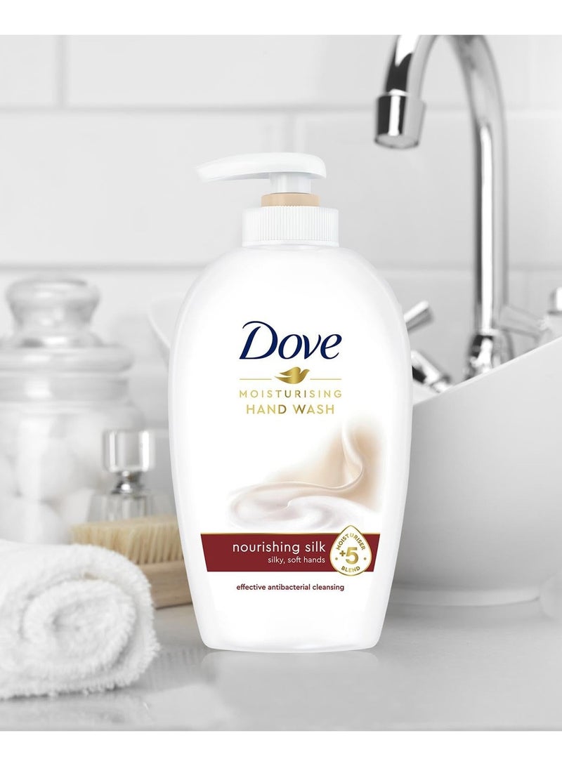 Dove Nourishing Silk Liquid Hand Wash 250 Ml - Image 3