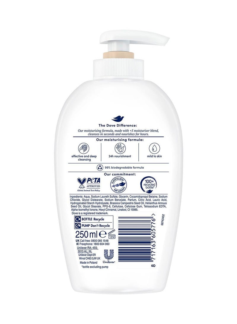 Dove Nourishing Silk Liquid Hand Wash 250 Ml - Image 2