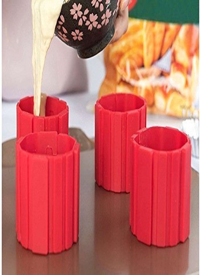 Cpixen Silicone Multi-Shape Imagination Cake Mold Baking Tools Cake Decor 4 pcs Magic Bake Snake Made Different Shape Cake at Home Or Kitchen - Image 3