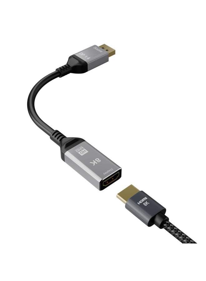 CableDeconn Dp1.4 To Hdmi2.1 Converter 8k Hd 144hz Desktop Computer External Tv Projection Adapter - Image 3