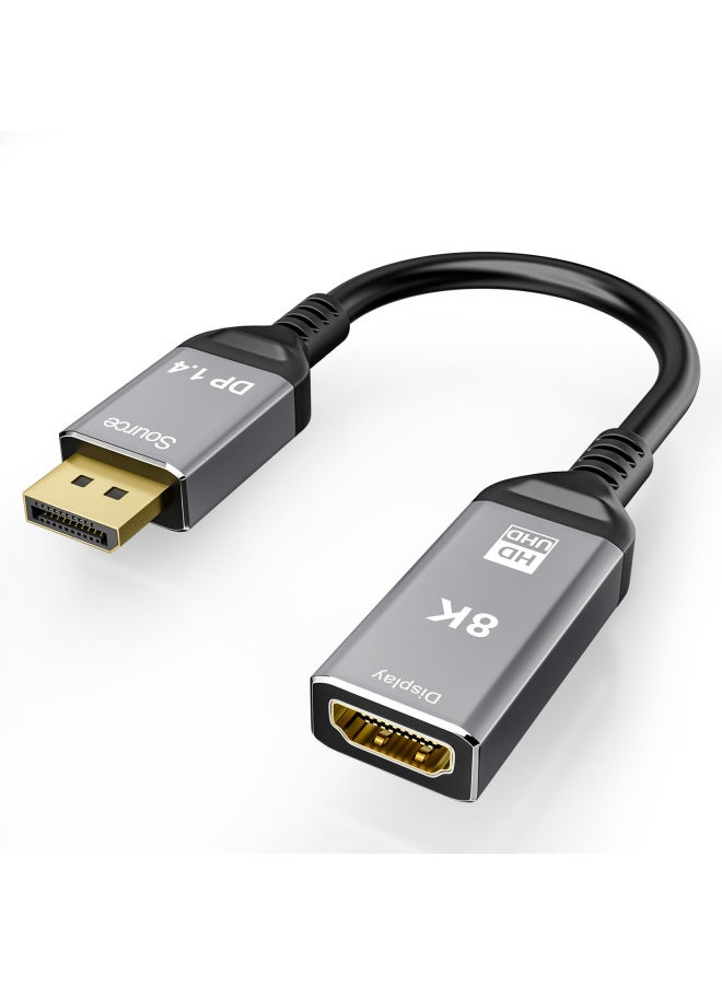 CableDeconn Dp1.4 To Hdmi2.1 Converter 8k Hd 144hz Desktop Computer External Tv Projection Adapter - Image 4