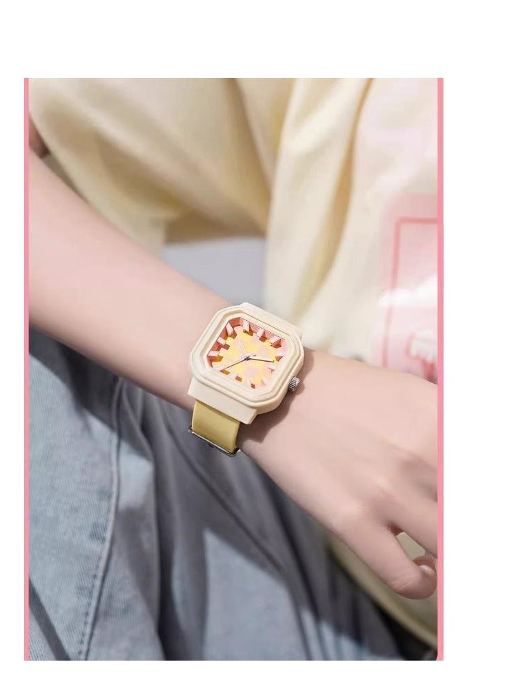Niche Design Style - Student Party Watch - Junior and Senior High School Specific Simple Waterproof Exam Watch - Image 2