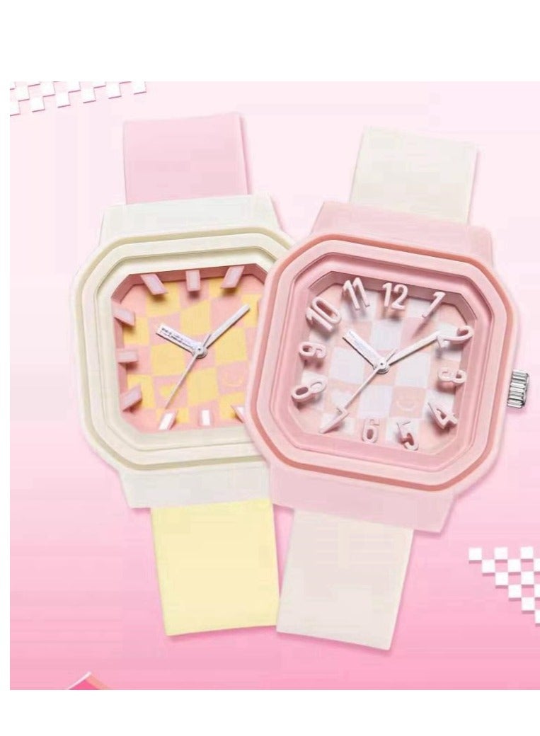 Niche Design Style - Student Party Watch - Junior and Senior High School Specific Simple Waterproof Exam Watch - Image 3