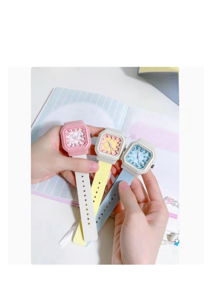 Niche Design Style - Student Party Watch - Junior and Senior High School Specific Simple Waterproof Exam Watch - Image 4