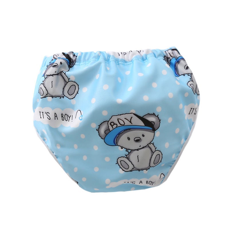 Yidu Baby Leak-proof Swimming Trunks Waterproof Leak-proof Swimming Pool Children''s Swimming Trunks for Boys and Girls Baby Swimwear - Image 4
