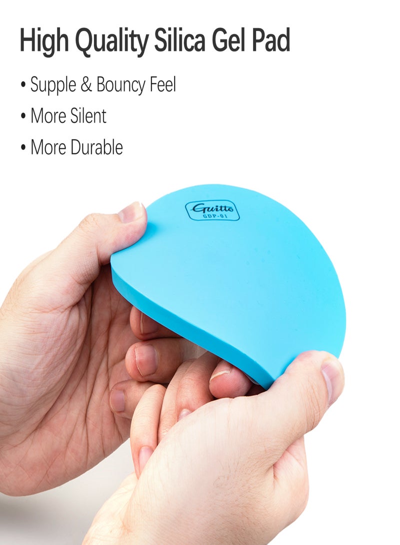 جويتو حامل وسادة تدريب الطبل المحمول مع حزام ساق وسادة الطبل من جل السيليكا للأطفال والكبار - Image 4