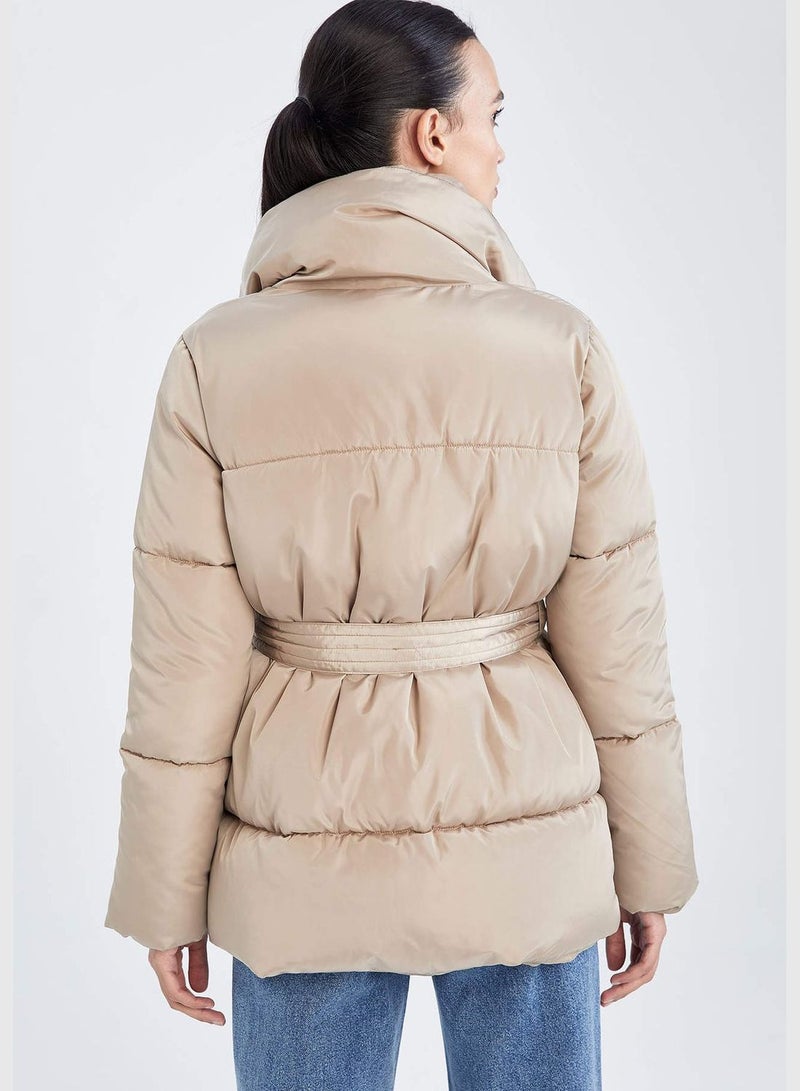 DeFacto Woman Regular Fit Hoodie Outer Wear Jacket - Image 5