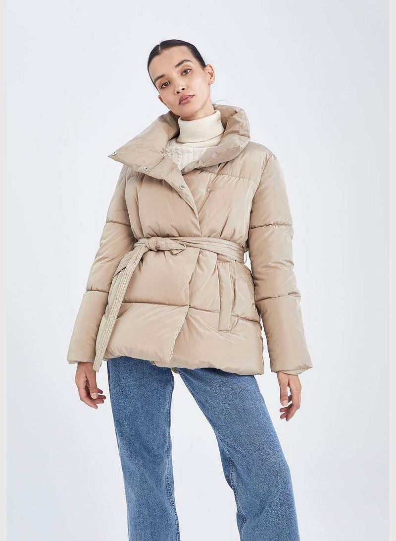 DeFacto Woman Regular Fit Hoodie Outer Wear Jacket - Image 3
