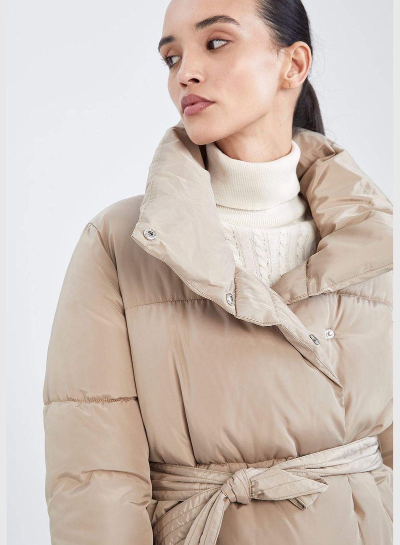 DeFacto Woman Regular Fit Hoodie Outer Wear Jacket - Image 4