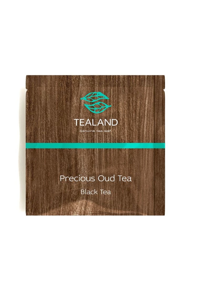 Tealand 15 Sachet Box Precious Oud Malty and 100% Natural Ingredients Antioxidants Rich Helps Destress Soothing and Calming Tisane  - Image 2