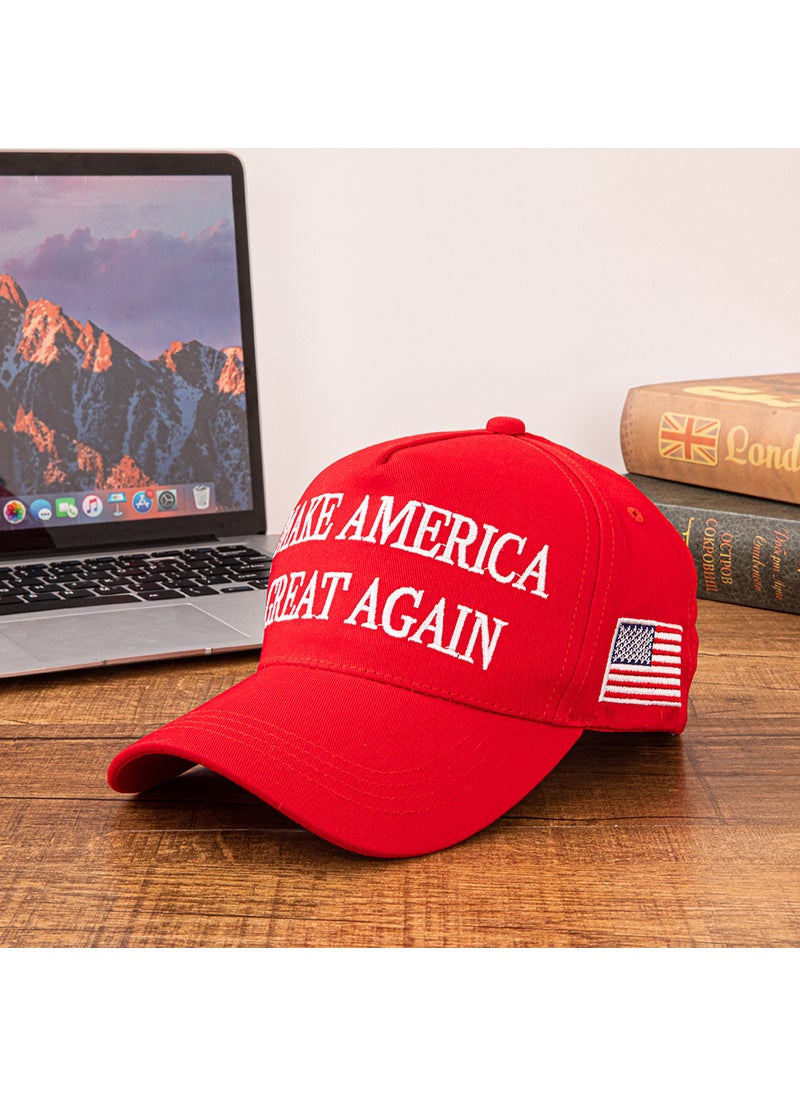 Generic 2024 USA Election Cap 45-47 Duckbill red  - Image 1