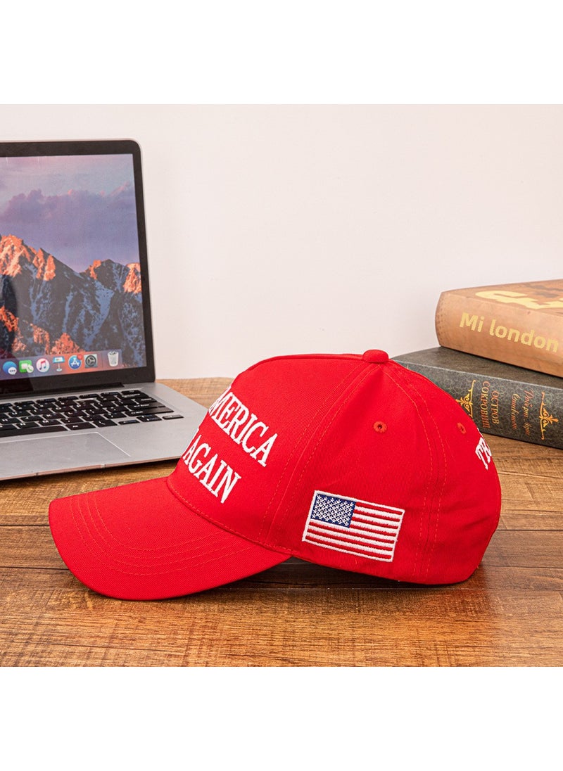 Generic 2024 USA Election Cap 45-47 Duckbill red  - Image 3