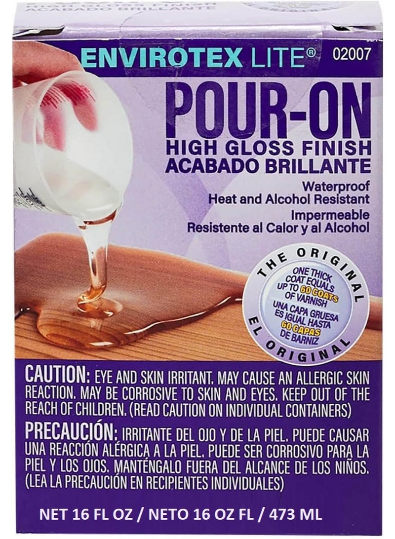 إنفيروتيكس لايت طلاء إيبوكسي شفاف عالي الجودة 473 مل - Image 1